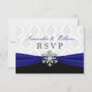 Search for snow white rsvp cards Silver
