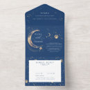 Search for blue and gold party invitations Couple