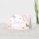 Search for butterfly thank you cards Purple