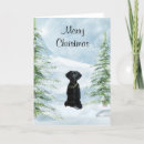 Search for black lab christmas cards Xmas