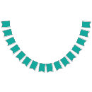 Search for green and white bunting flags For her