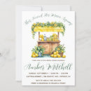 Search for lemonade bridal shower invitations Lemons