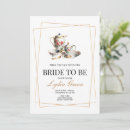 Search for tea time bridal shower invitations Bride to be