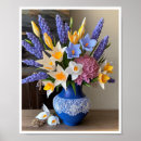 Search for blue vase posters Floral