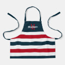 Search for red white blue aprons Patriotic