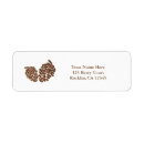 Search for pine cones return address labels Forest
