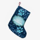 Search for puppy christmas stockings Blue