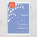 Search for orange lily wedding invitations Botanical