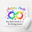 Search for autistic pride mouse mats Autism awareness