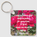 Search for psalm key rings Christian