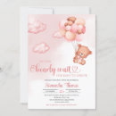 Search for pink and brown invitations It's a girl