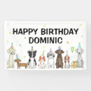 Search for dog birthday banners Pawty