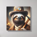 Search for sloth canvas prints Claws