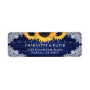 Search for yellow blue return address labels Navy