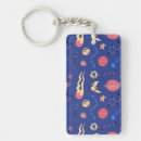 Search for star print rectangular key rings Galaxy