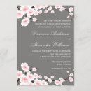 Search for cherry tree wedding invitations Elegant