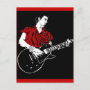 Search for rock men postcards Guitar