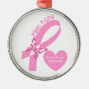 Search for cancer survivor christmas tree decorations Breast cancer awareness