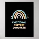 Search for viral posters Emotional support coworker