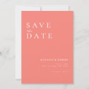 Search for pink wedding save the dates Typography