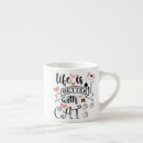Search for life motto mugs Heart