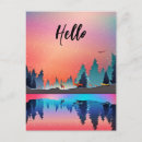 Search for winter deer postcards Reindeer