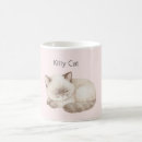 Search for grey white cat mugs Kitty