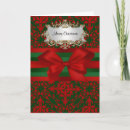 Search for green damask cards Red