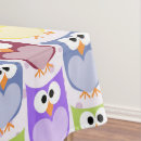 Search for owl tablecloths Woodland animals