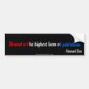 Search for dissent bumper stickers National symbols