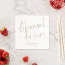 Search for dinner wedding napkins Rehearsal