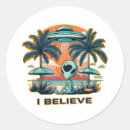 Search for believe aliens stickers Space ship