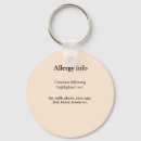 Search for eggs rounded key rings Food allergy alert
