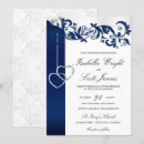 Search for damask wedding invitations White