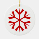 Search for red round christmas tree decorations Snow