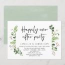 Search for after wedding invitations Black and white