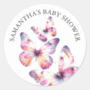 Search for watercolor butterflies stickers For her