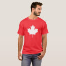 Search for maple leaf flag tshirts Red