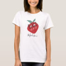 Search for cartoon strawberry tshirts Cute