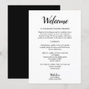 Search for weekend itinerary wedding invitations Modern