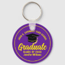 Search for purple graduation rounded key rings Modern