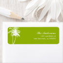 Search for sea shell return address labels Tropical
