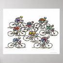 Search for bicycle race posters Illustration