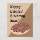 Search for belated happy birthday postcards Girl