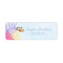 Search for coral reef return address labels Beach
