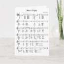 Search for sheet music christmas cards Silent night