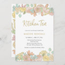 Search for kitchen tea invitations Flowers