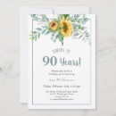 Search for cheers to 90 years birthday invitations Elegant