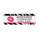 Search for lip return address labels Kiss