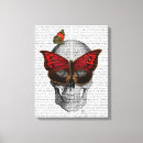 Search for skull canvas prints Contemporary